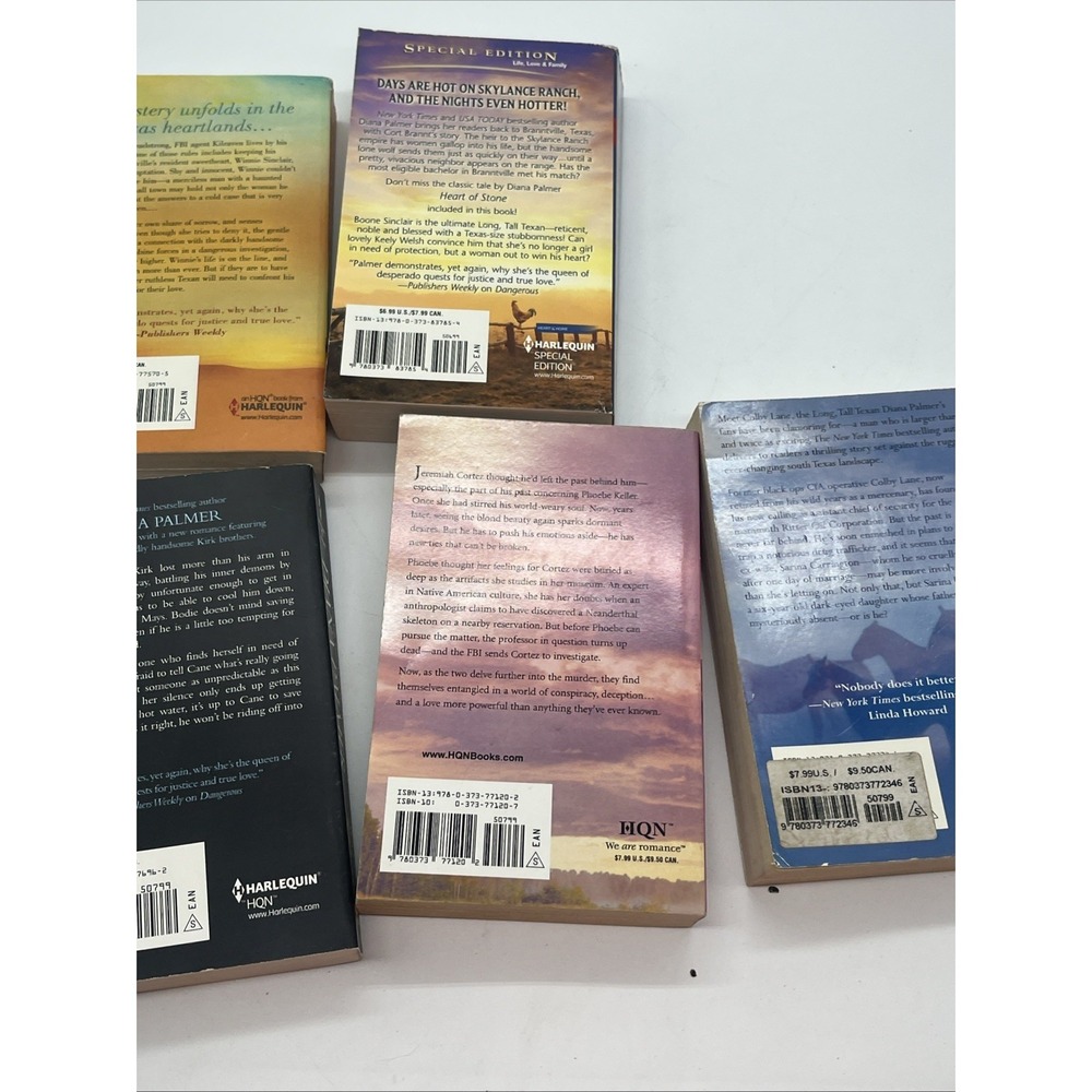Wyoming Men Western Romance Lot of 5 Paperback Books by Diana Palmer Novels - Picture 15 of 16